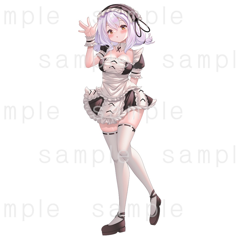 【立ち絵素材】メイド女子