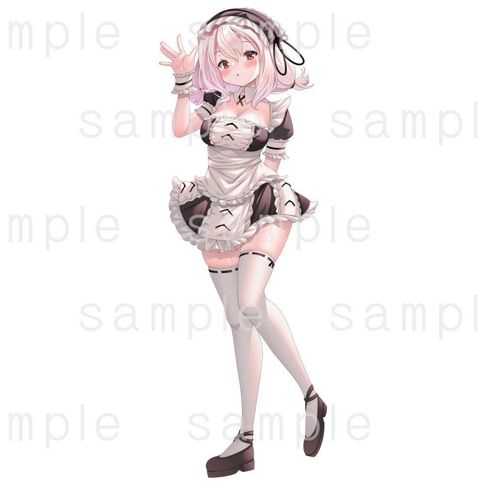 【立ち絵素材】メイド女子