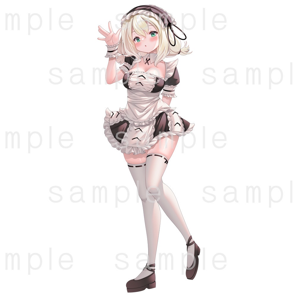 【立ち絵素材】メイド女子