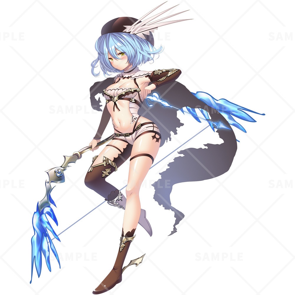 【立ち絵素材】魔導弓女子