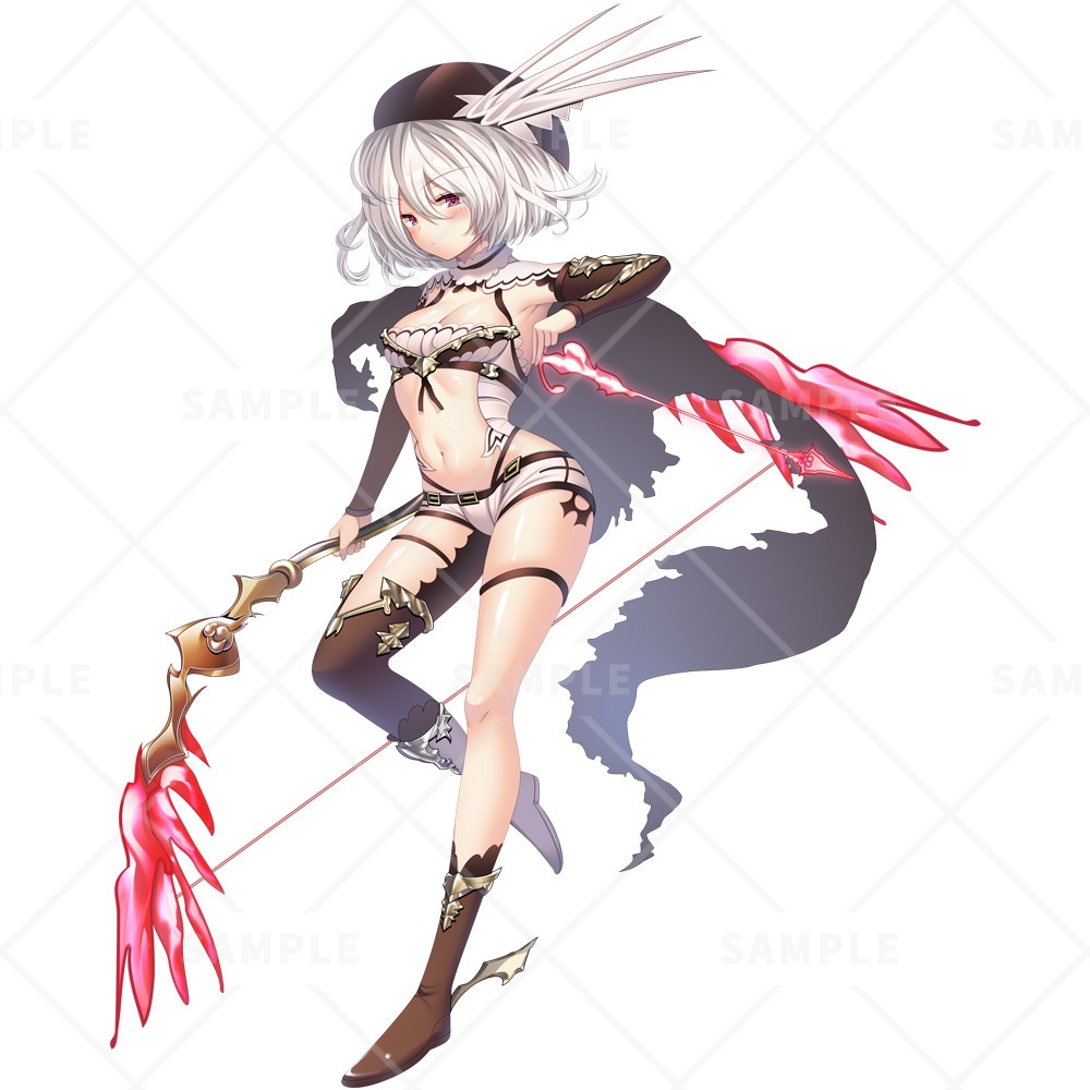 【立ち絵素材】魔導弓女子