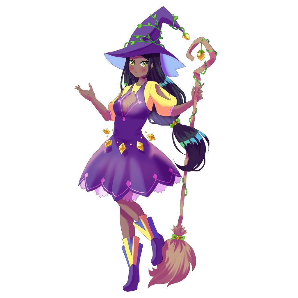 【立ち絵素材】魔女