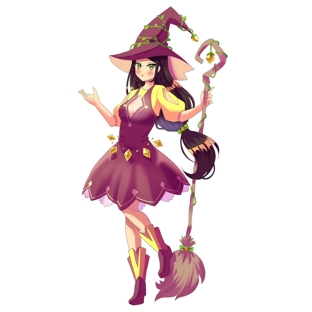 【立ち絵素材】魔女