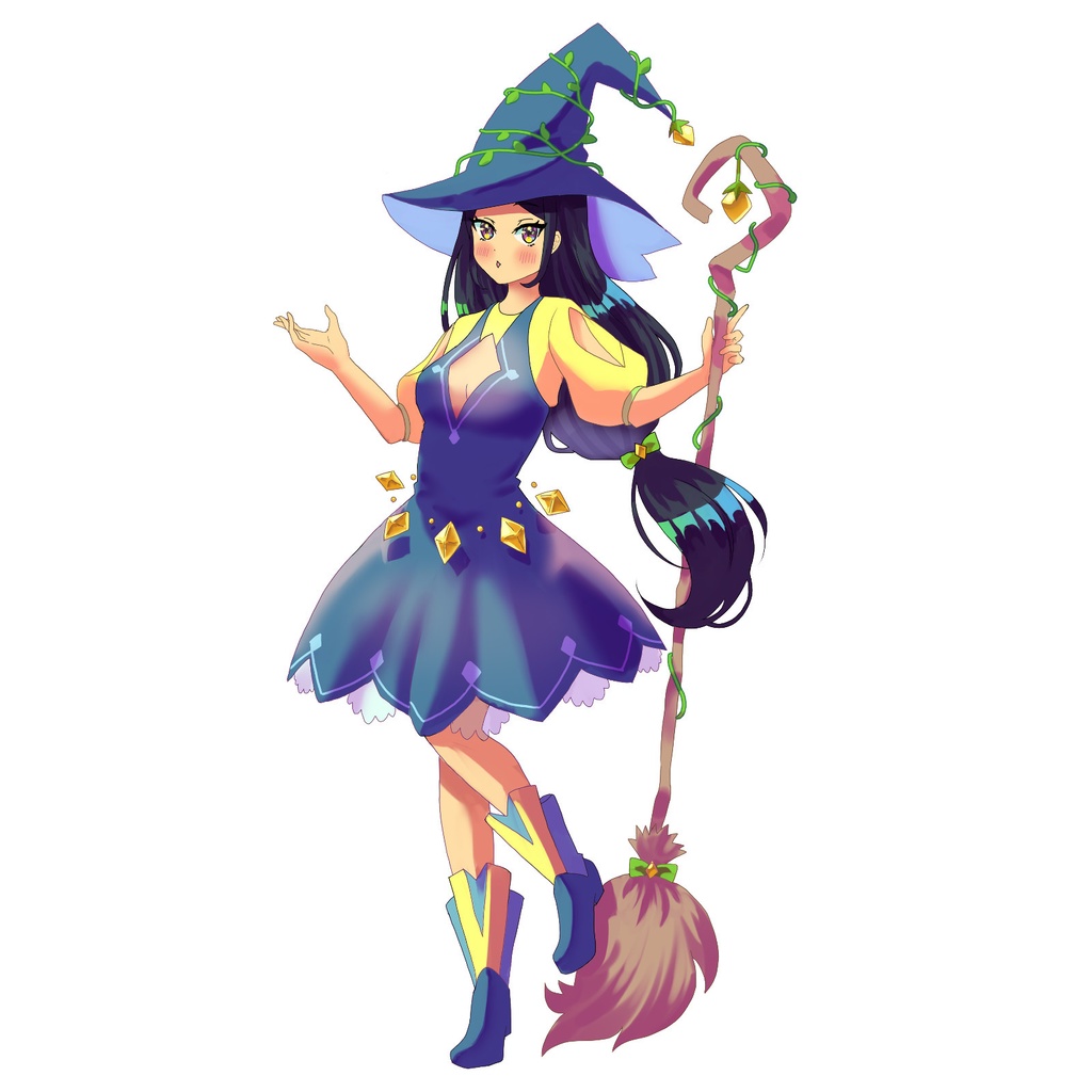 【立ち絵素材】魔女