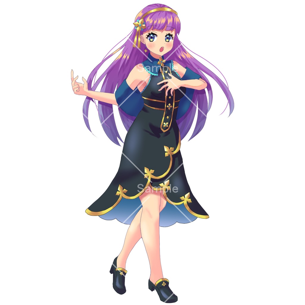 【立ち絵素材】歌姫