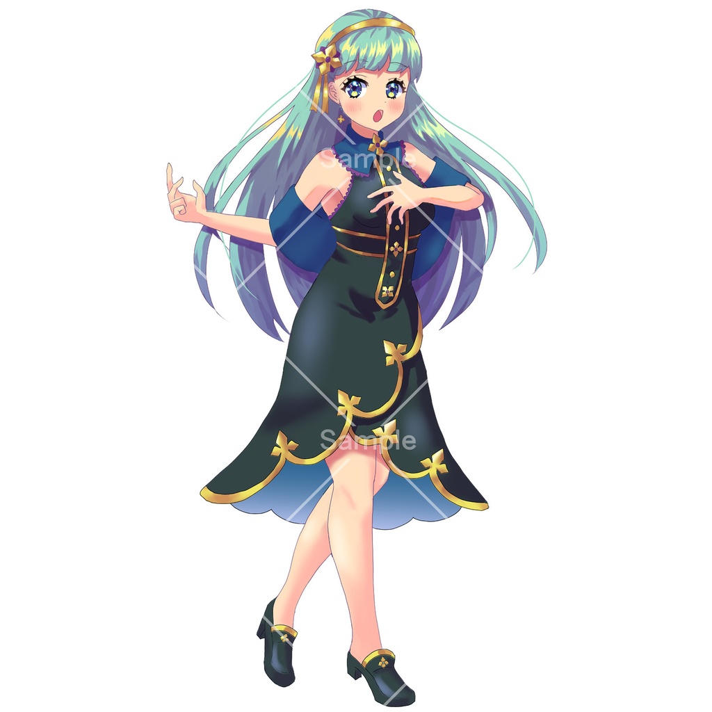 【立ち絵素材】歌姫