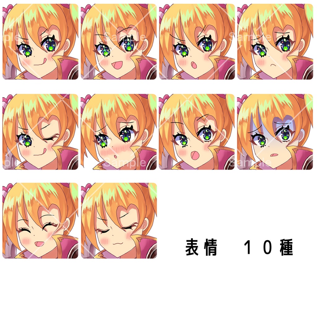 【立ち絵素材】ハートの双剣使い