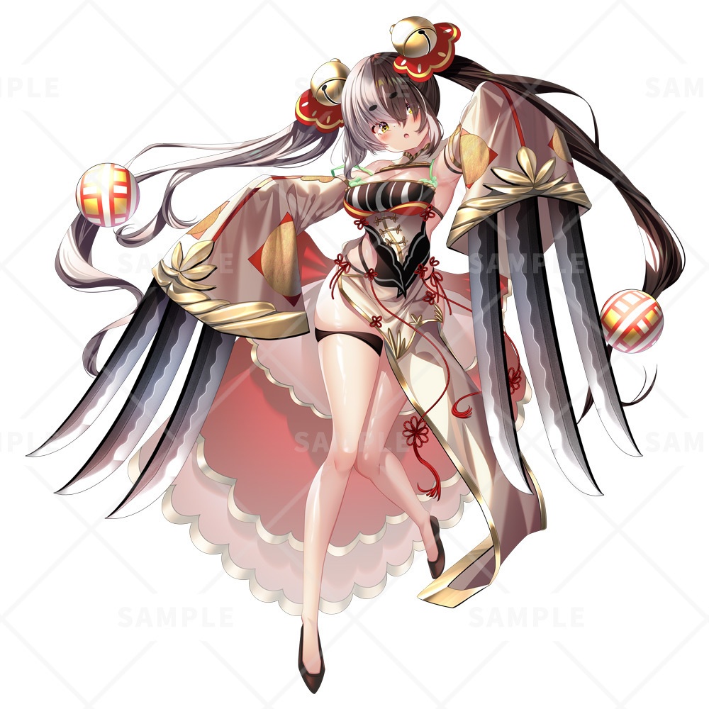 【立ち絵素材】だぼ袖中華女子