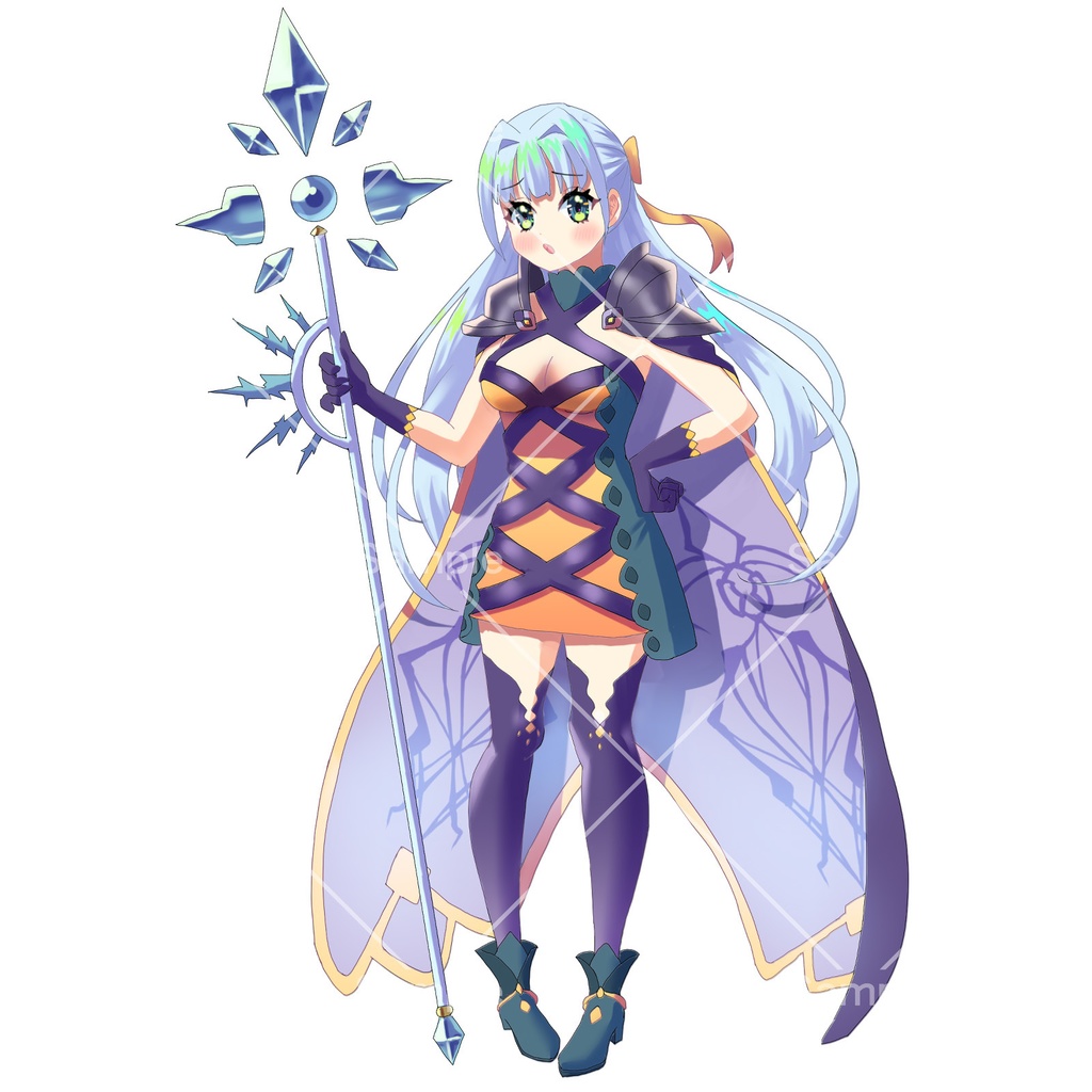 立ち絵素材 結晶使い