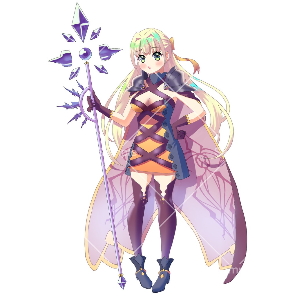 立ち絵素材 結晶使い