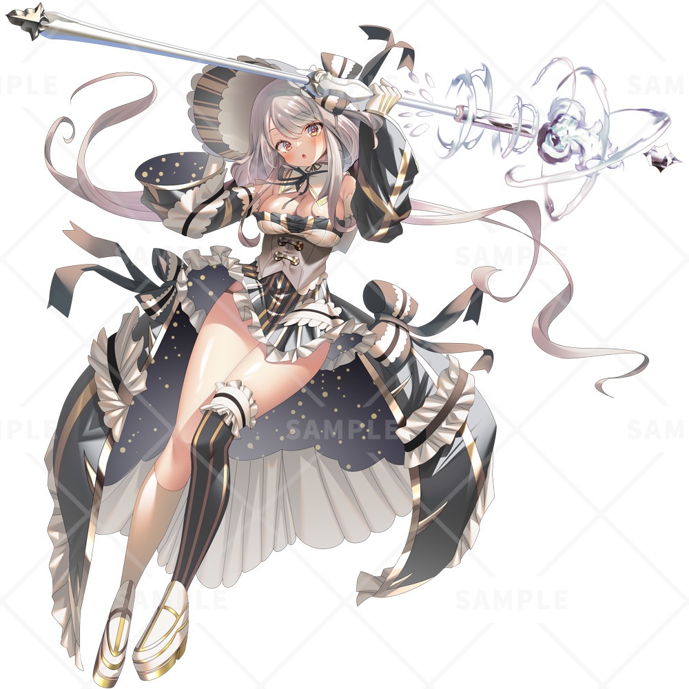 【立ち絵素材】魔導士女子