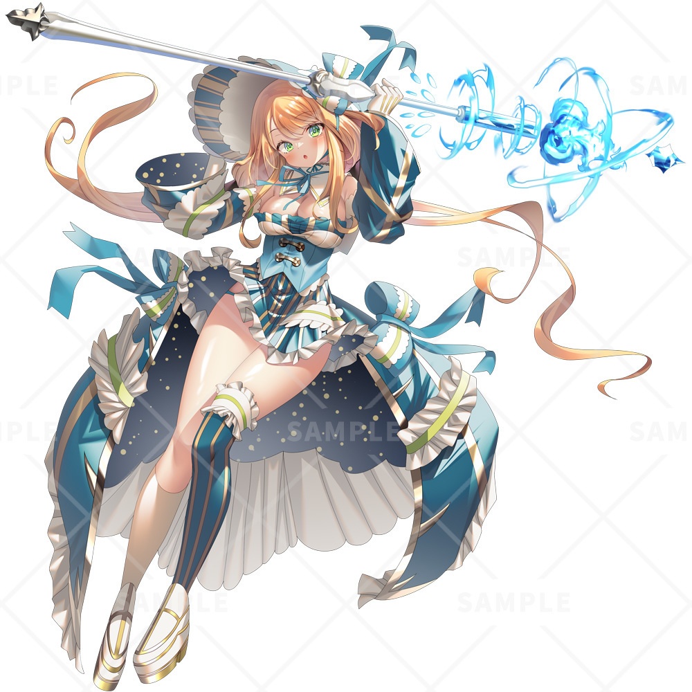 【立ち絵素材】魔導士女子