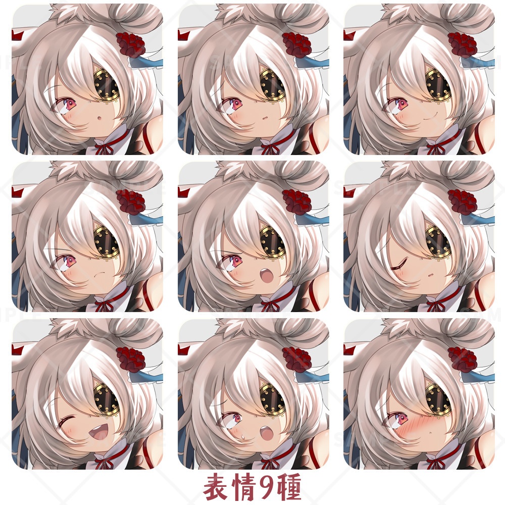 【立ち絵素材】ケモミミハルバード女子