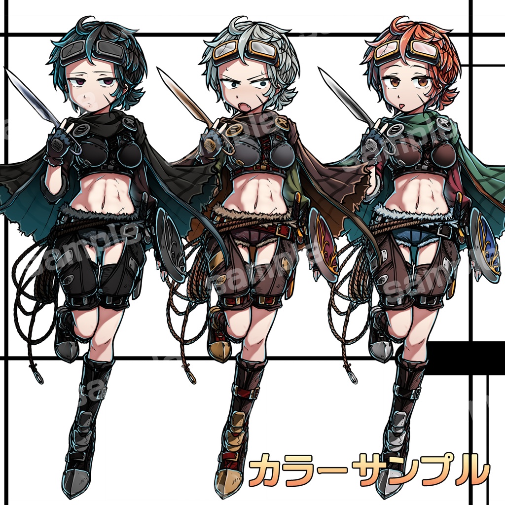 探検家風シーフ