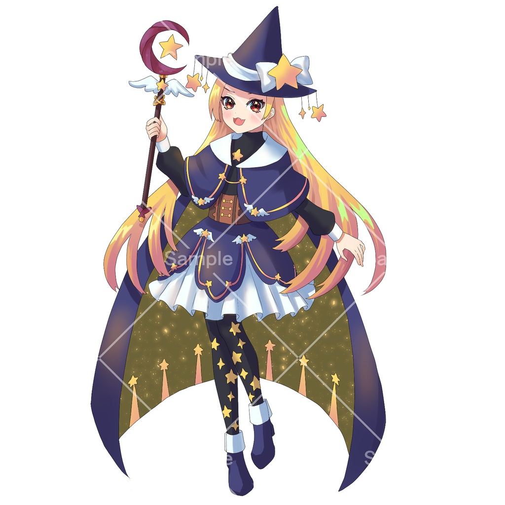 星の魔女【立ち絵素材】