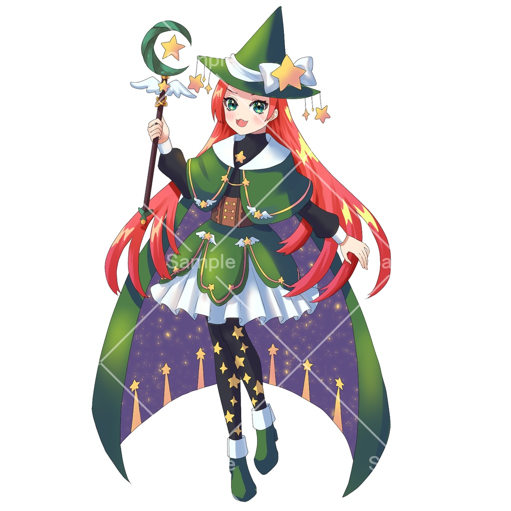 星の魔女【立ち絵素材】