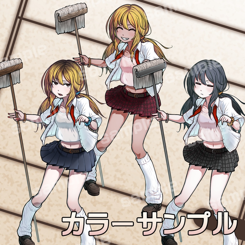 立ち絵素材_JK術師