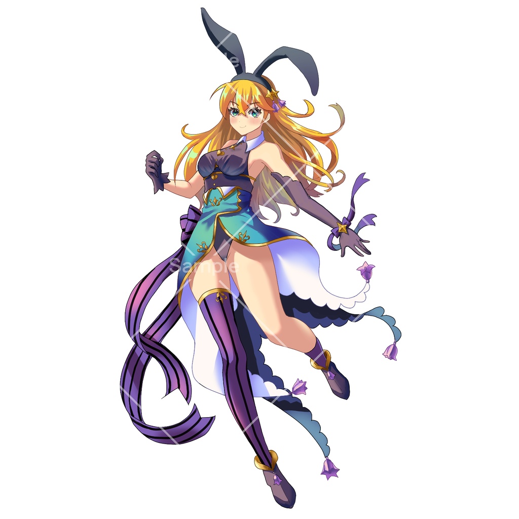 バニーな女の子【立ち絵素材】