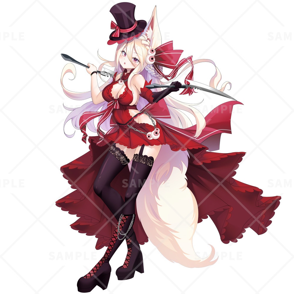 【立ち絵素材】けもみみアサシン女子