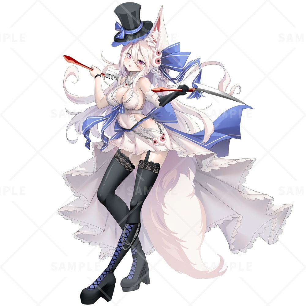 【立ち絵素材】けもみみアサシン女子