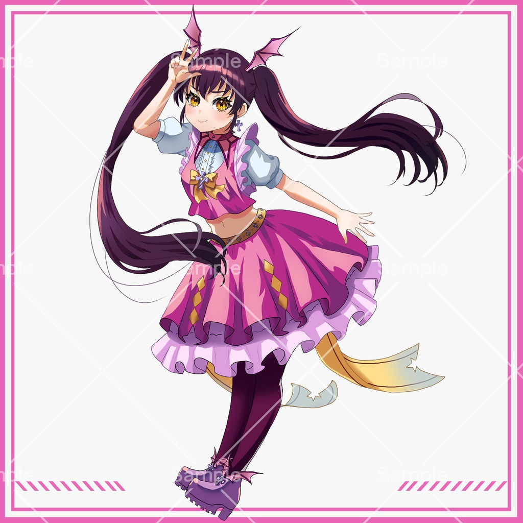 小悪魔系少女【立ち絵素材】