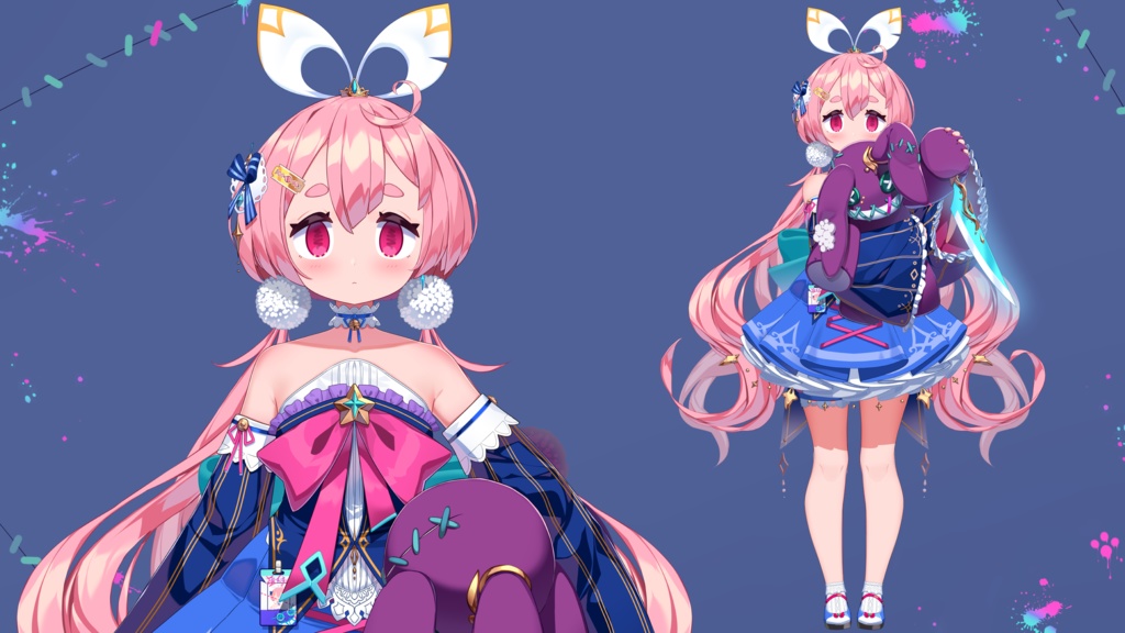 【live2dモデル】ピエ (Fille)