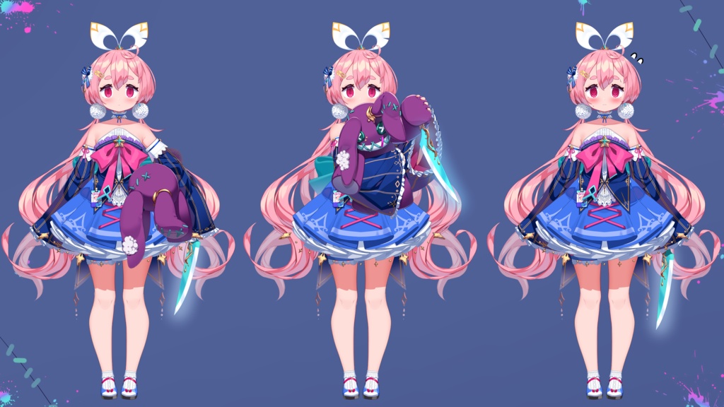 【live2dモデル】ピエ (Fille)