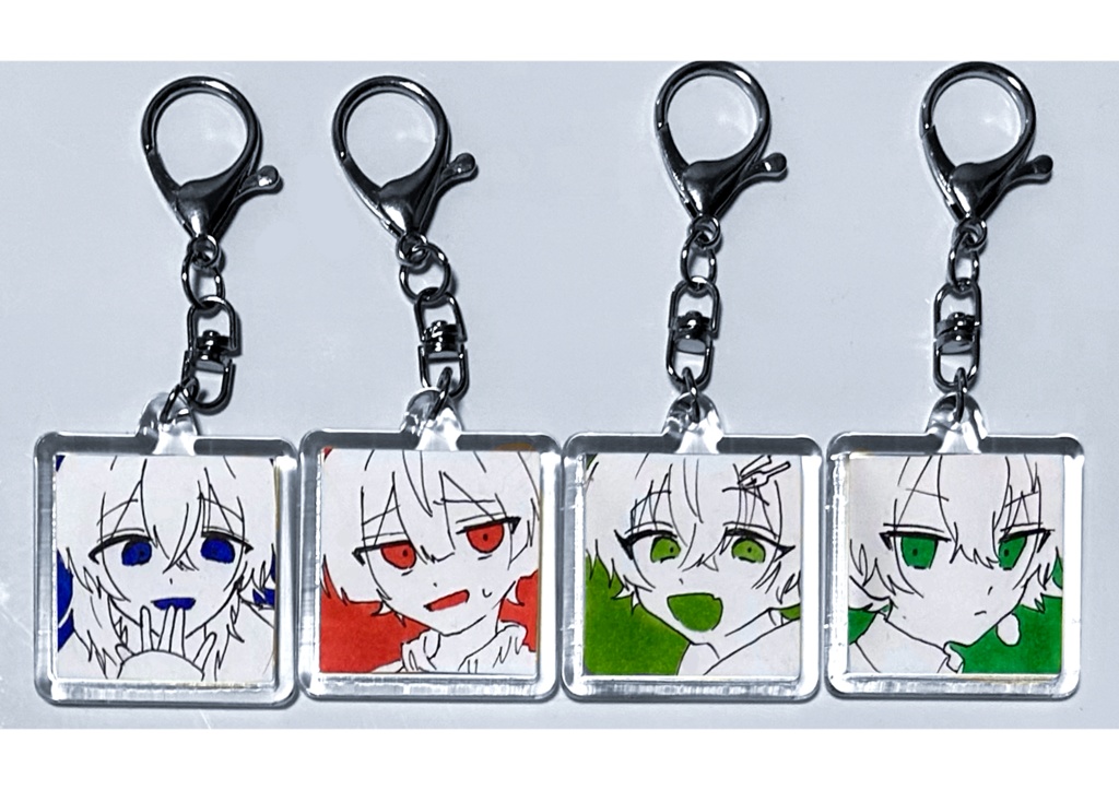 【あおかる】キーホルダー通常版