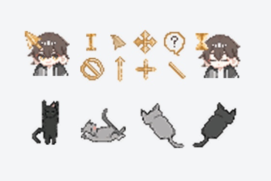 みやノさん🦖動くカーソル