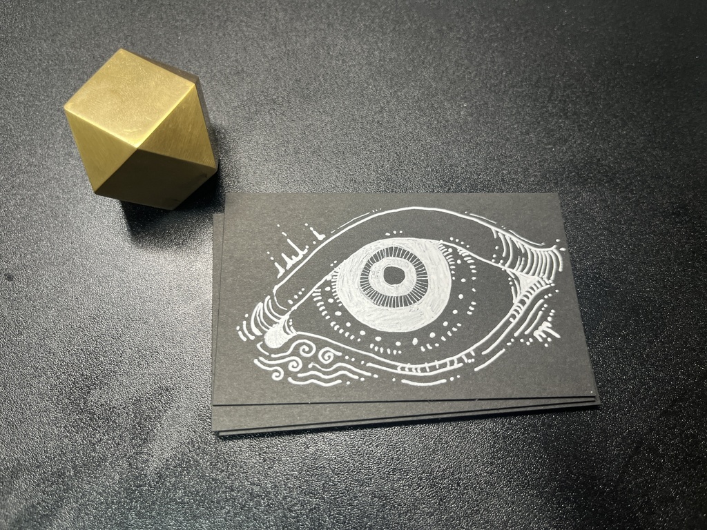名刺原画
