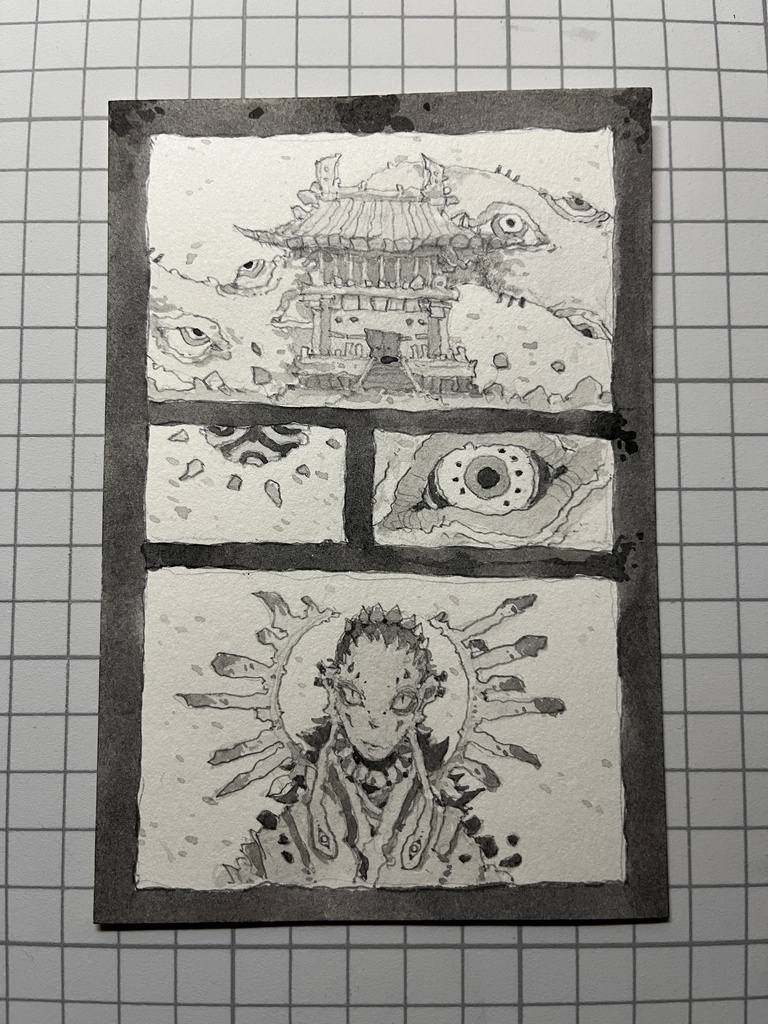 ポストカード原画
