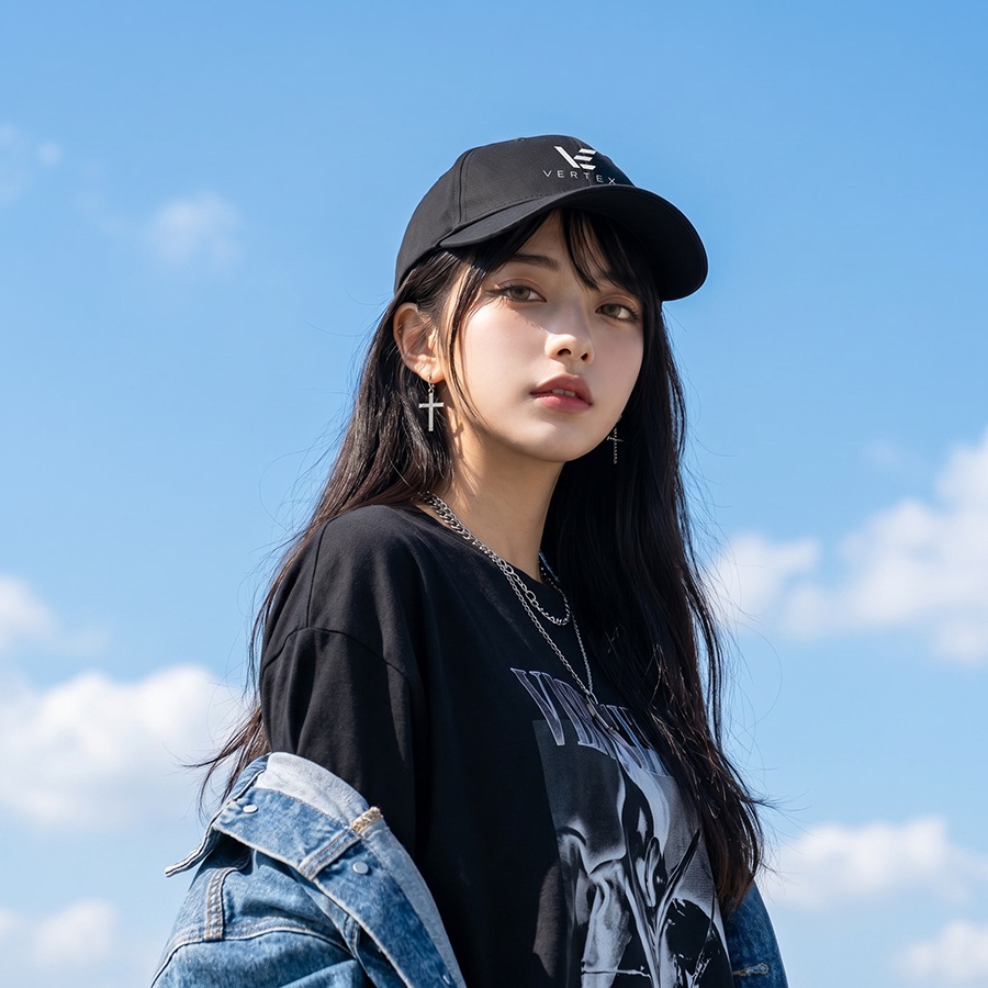 VERTEXキャップブラック