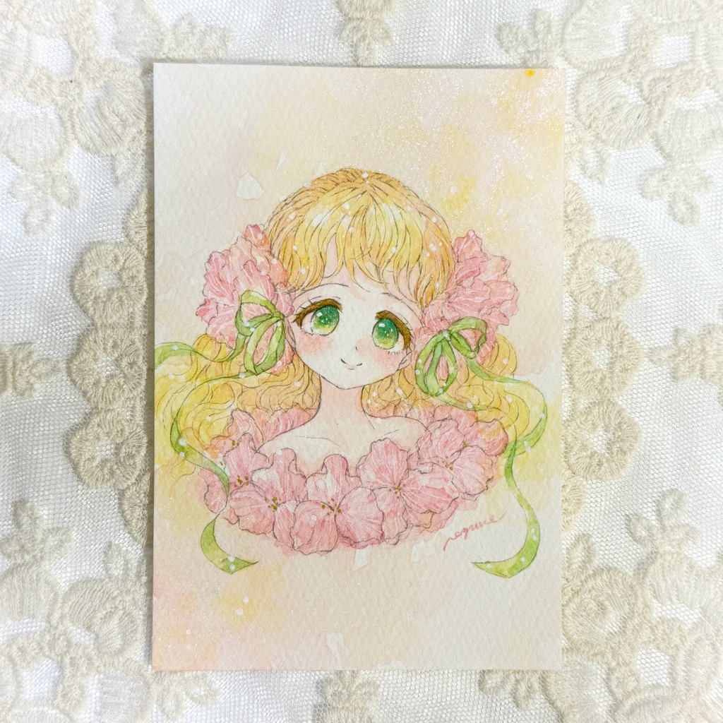 【ポストカードサイズ】フレームレス原画