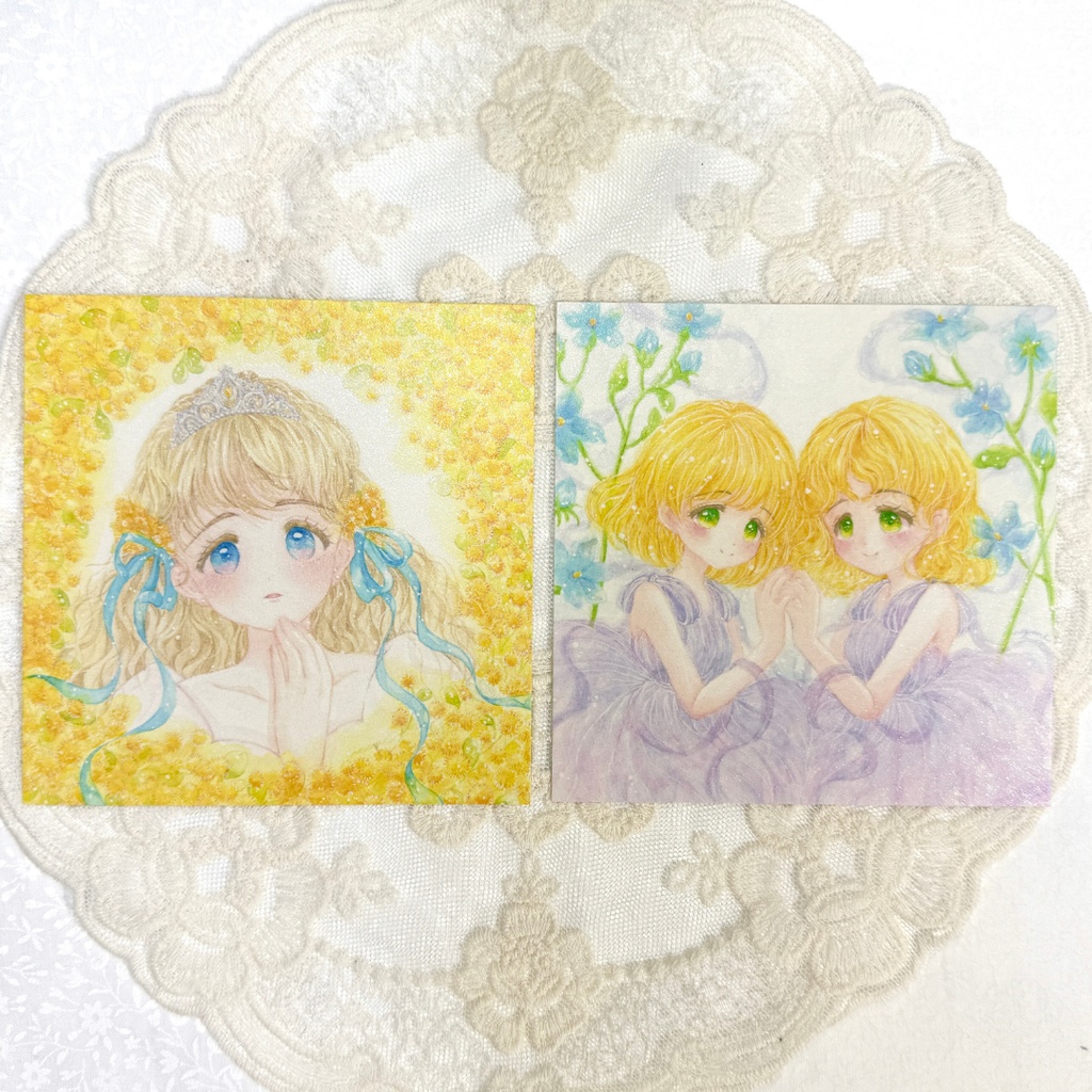 スクエアイラストカード