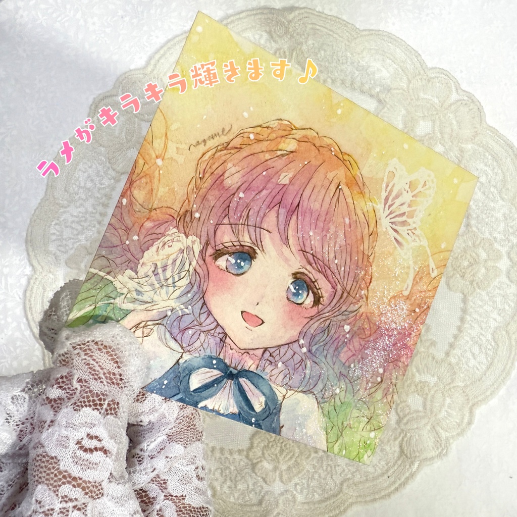 【正方形サイズ原画】フレームレス原画