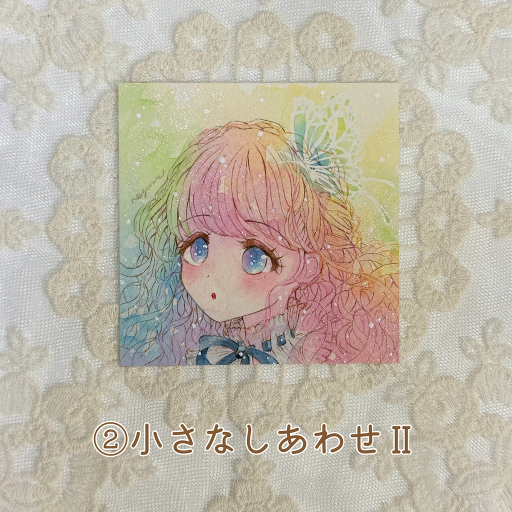 【正方形サイズ原画】フレームレス原画