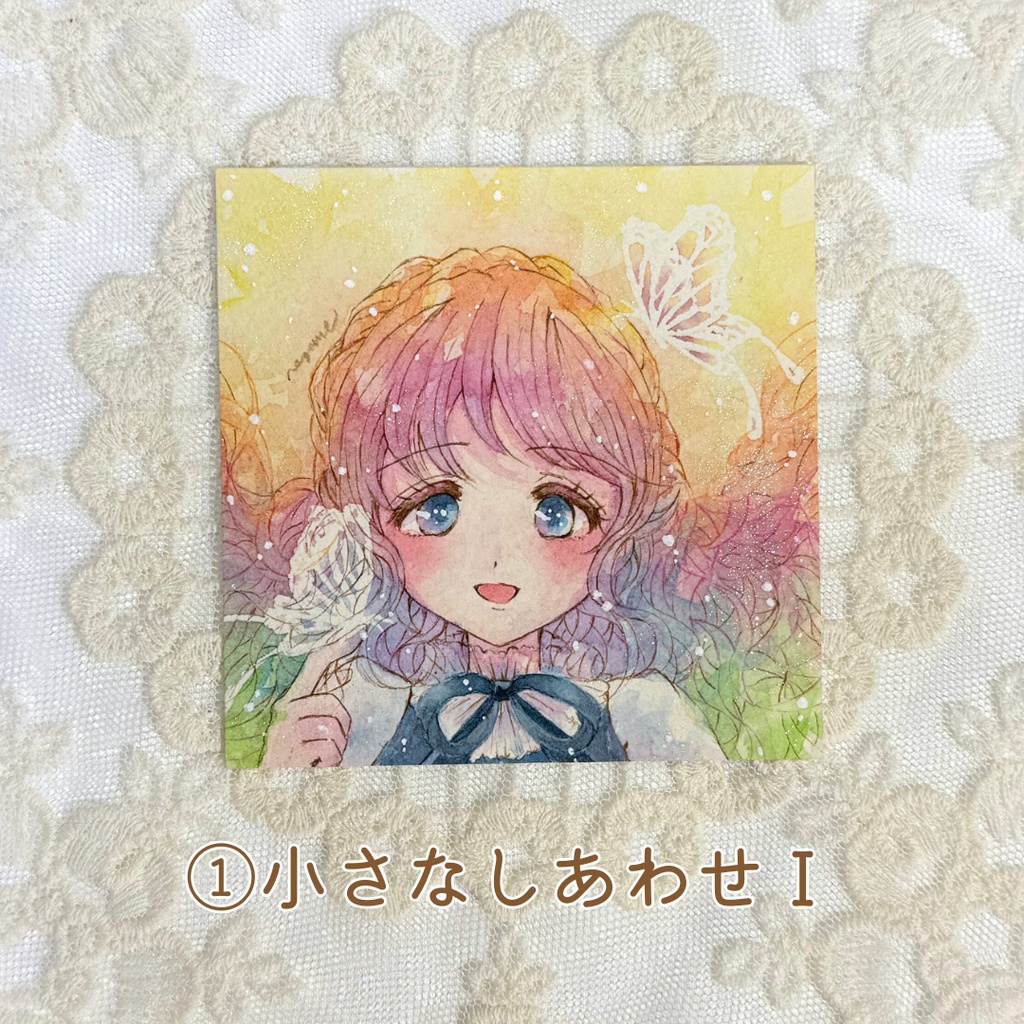 【正方形サイズ原画】フレームレス原画