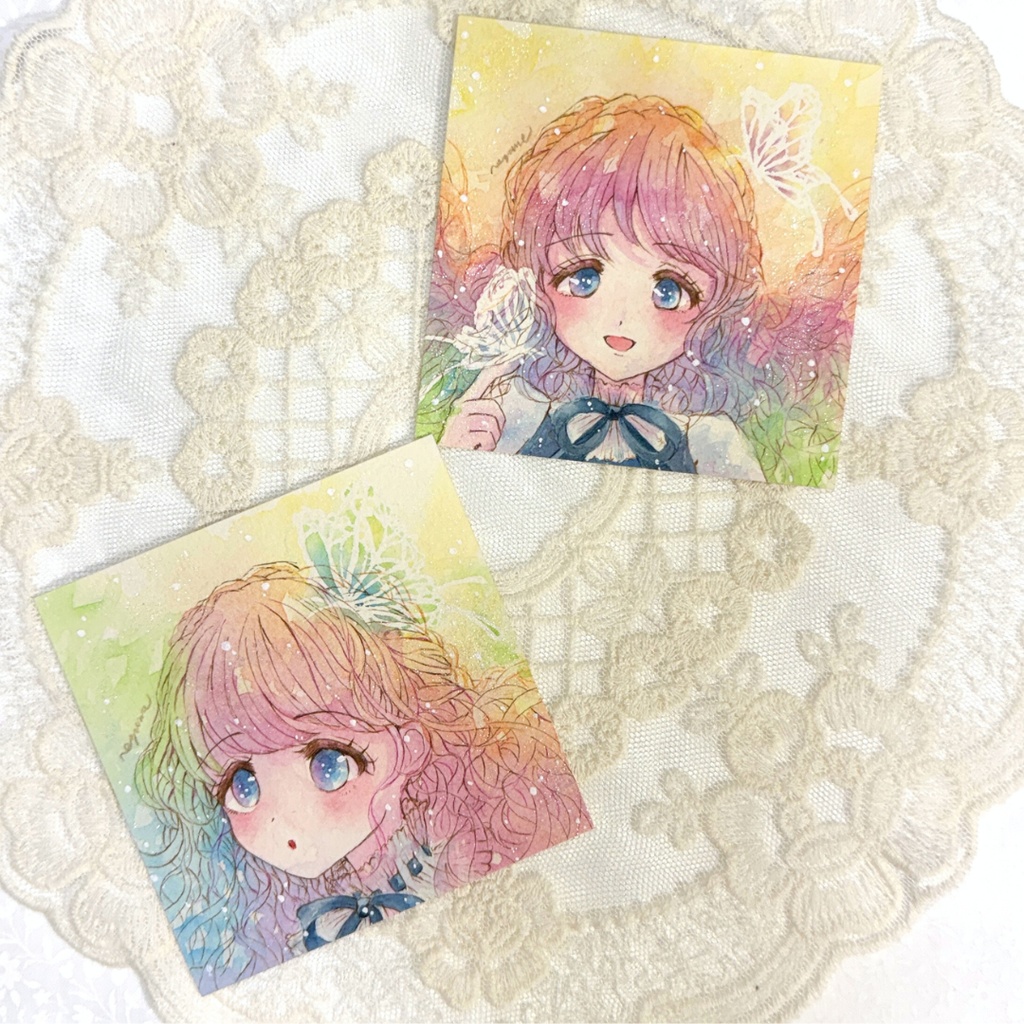 【正方形サイズ原画】フレームレス原画