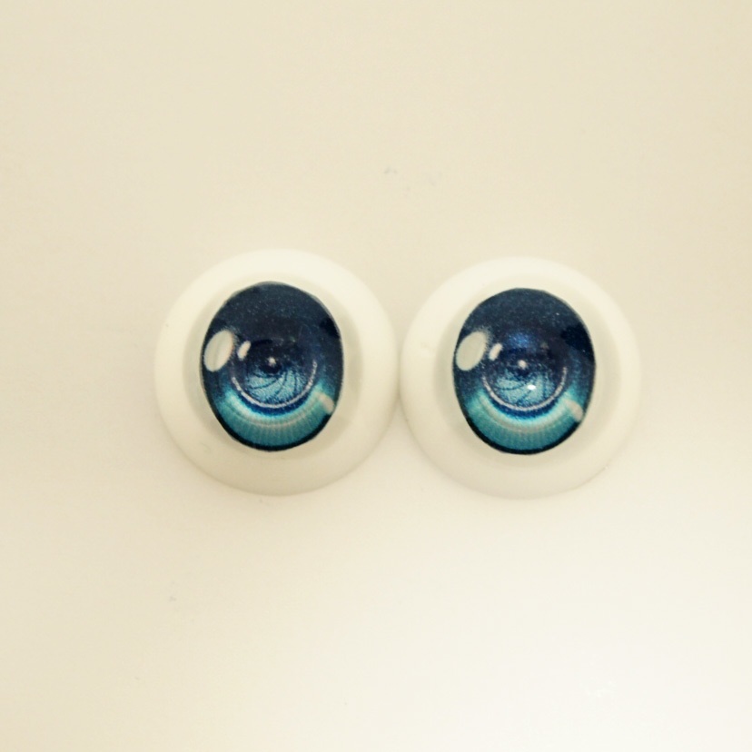 レジンアイ 22mm相当 (AM-011 アンドロイド風カメラ眼ver)