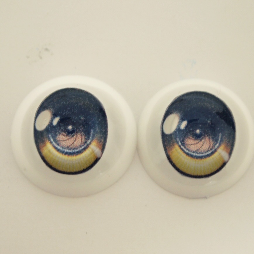レジンアイ 22mm相当 (AM-011 アンドロイド風カメラ眼ver)