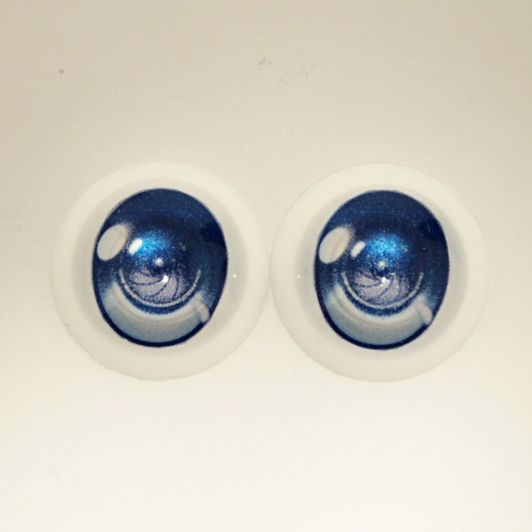 レジンアイ 22mm相当 (AM-011 アンドロイド風カメラ眼ver)