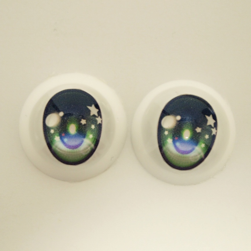 レジンアイ 22mm相当 (AM-005 スタースパークル)