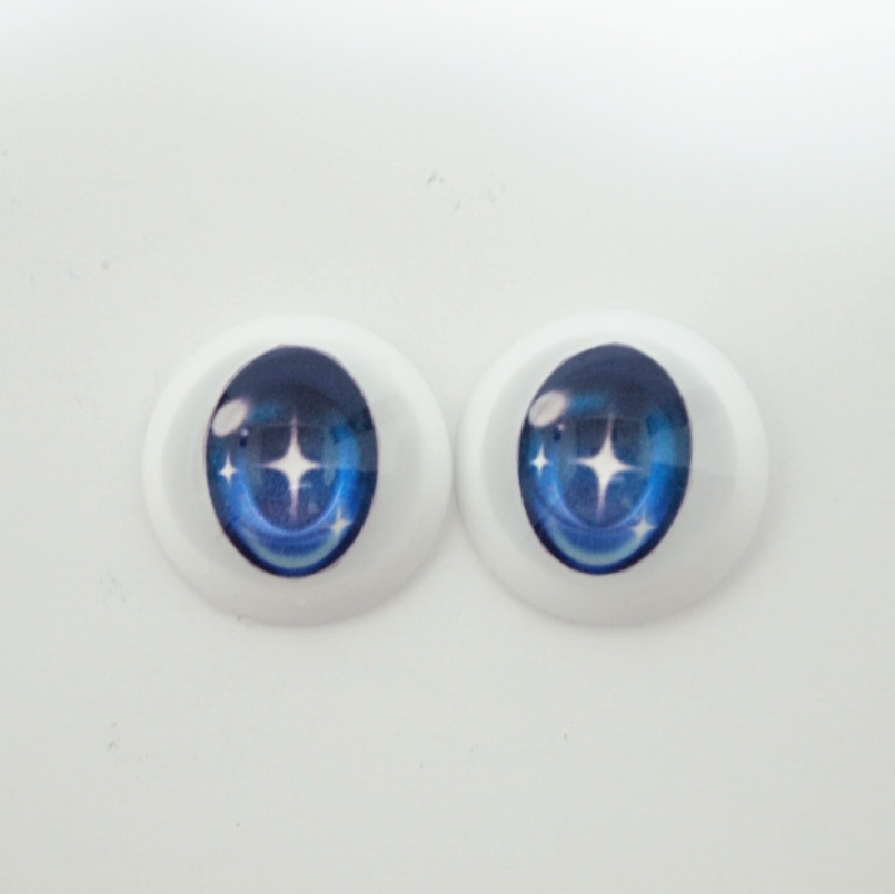 レジンアイ 22mm相当 (AM-008 シンプルアニメティックキラキラver)