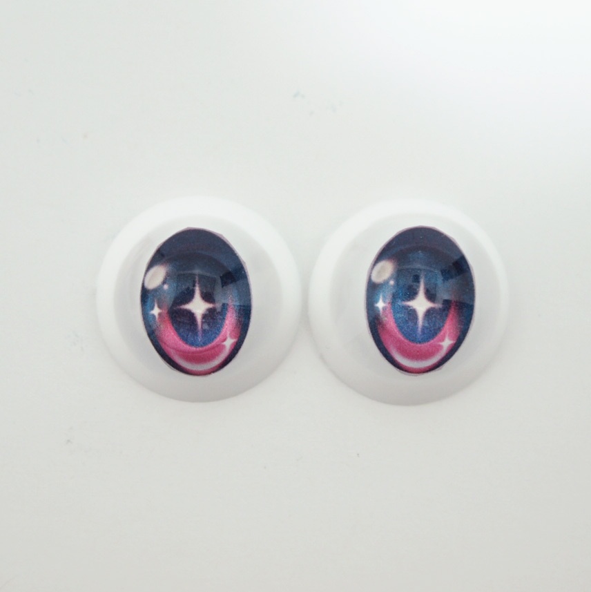 レジンアイ 22mm相当 (AM-008 シンプルアニメティックキラキラver)