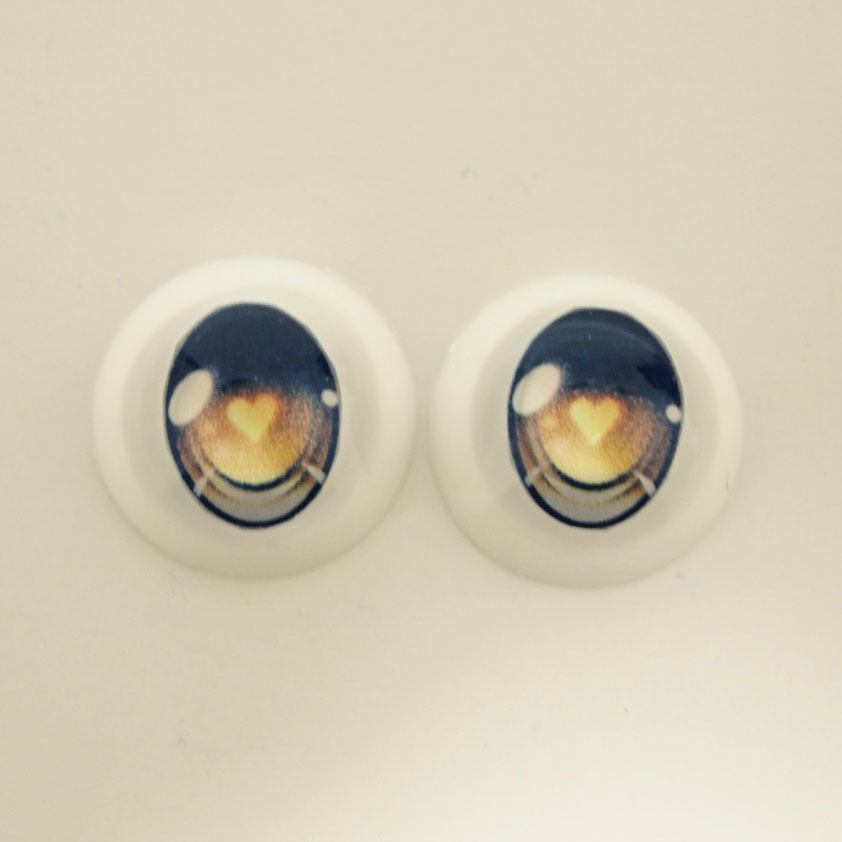 レジンアイ 22mm相当 (AM-003 改良版 ハート入り)