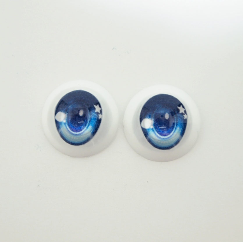レジンアイ 22mm相当 (AM-006 星付き)