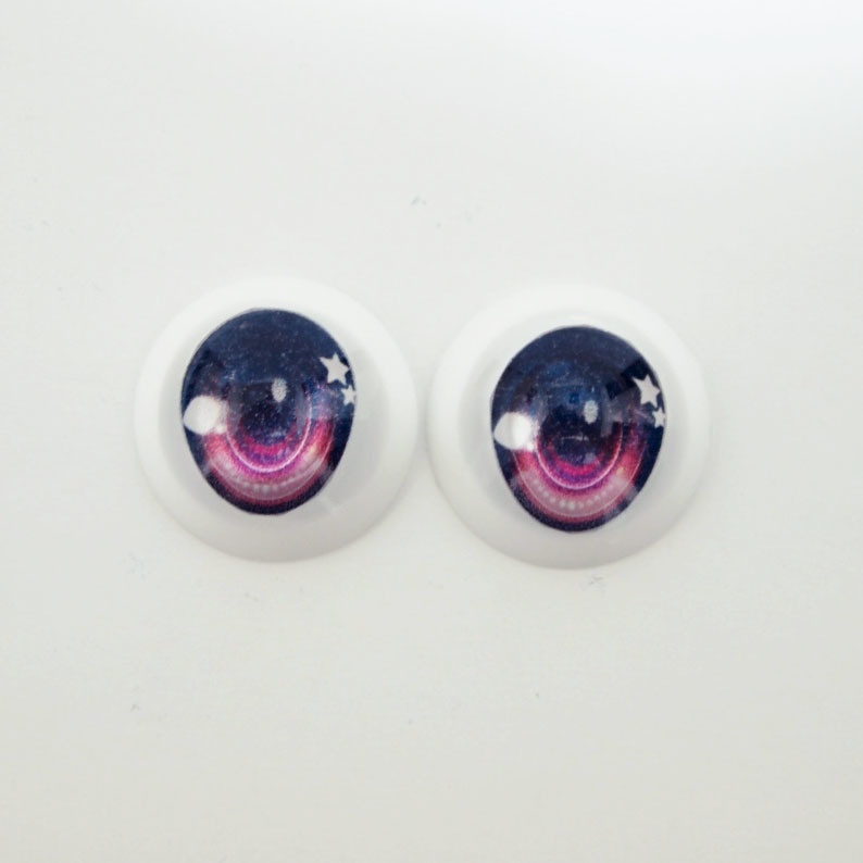 レジンアイ 22mm相当 (AM-006 星付き)