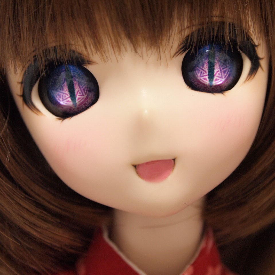 レジンアイ 22mm相当 (AM-017 ドラゴンアイ ブラックver)