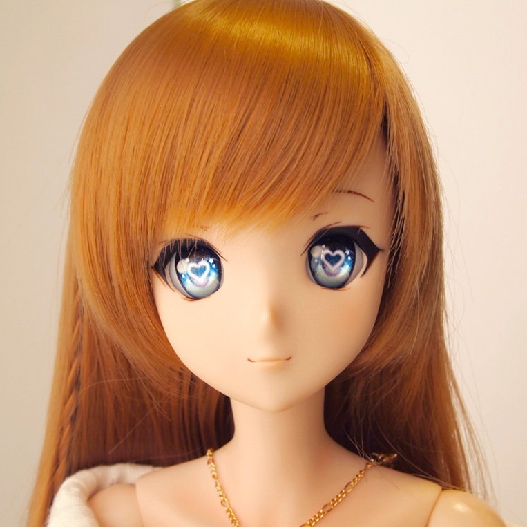 レジンアイ 22mm相当 (AM-005 スタースパークル ハート入り)