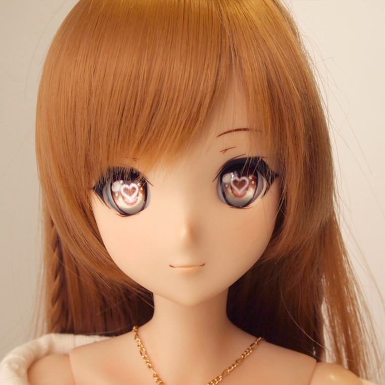 レジンアイ 22mm相当 (AM-005 スタースパークル ハート入り)